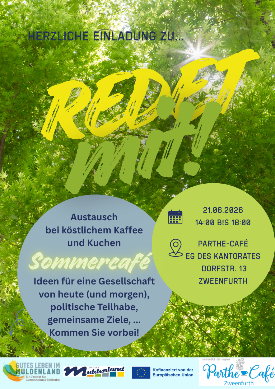 Redet mit! Sommercafé